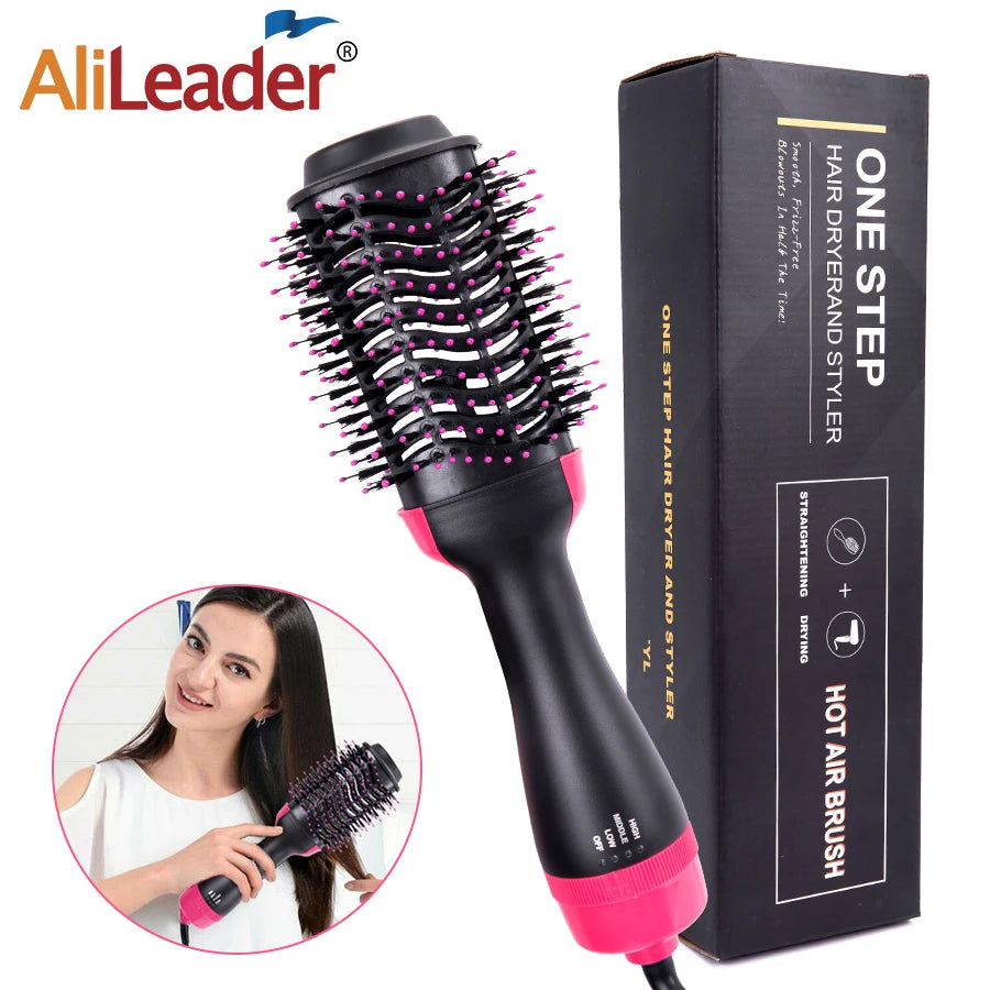 3-in-1 One Step Hot Air Brush – Dry, Style & Volumize in Minutes!