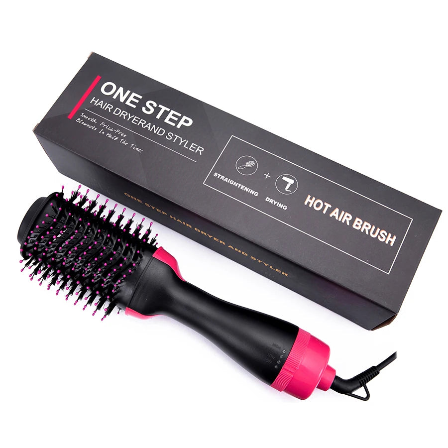 3-in-1 One Step Hot Air Brush – Dry, Style & Volumize in Minutes!