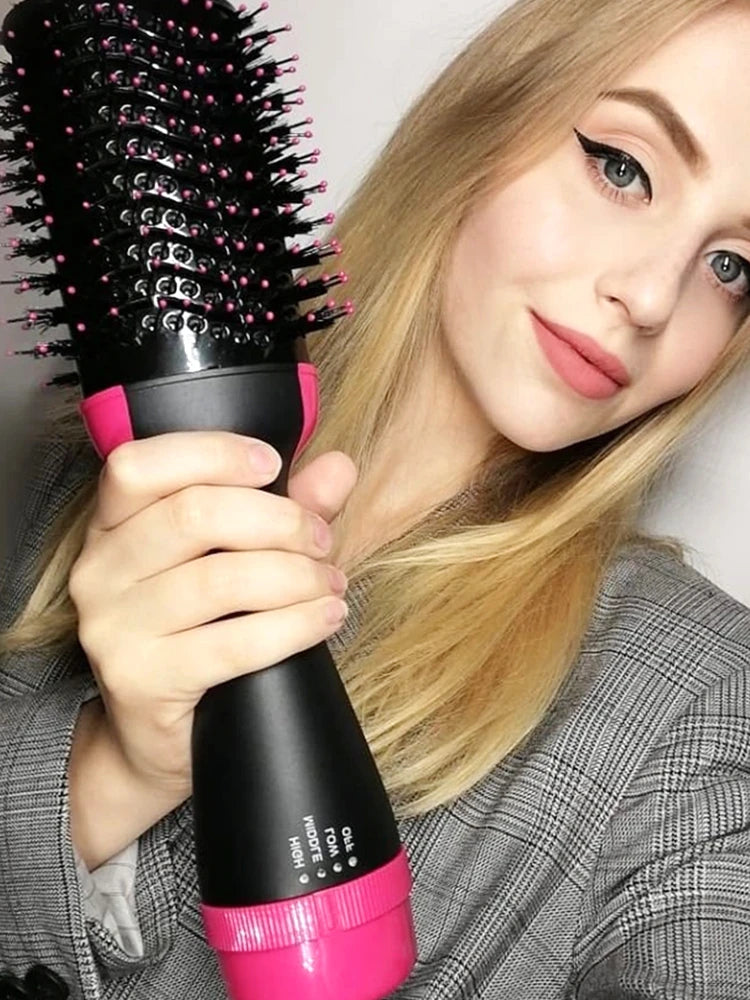 3-in-1 One Step Hot Air Brush – Dry, Style & Volumize in Minutes!