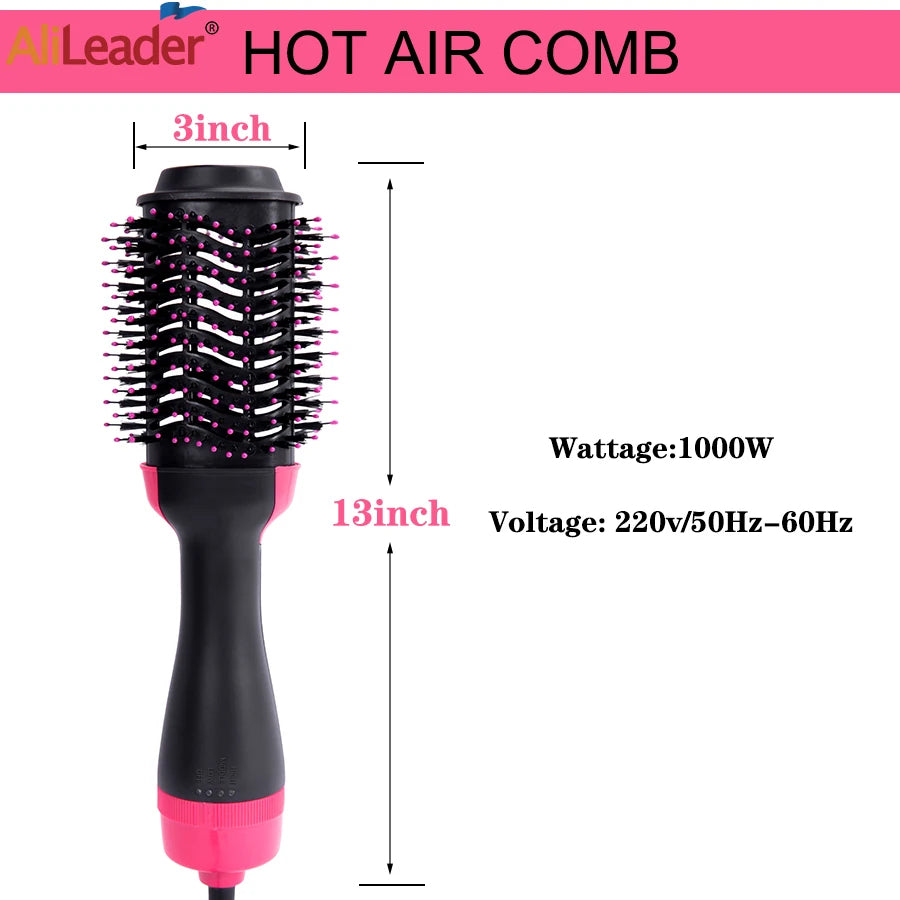 3-in-1 One Step Hot Air Brush – Dry, Style & Volumize in Minutes!