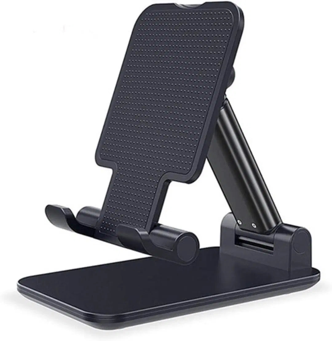 Premium Black Mobile Stand – Sleek, Sturdy & Perfect for Any Setup