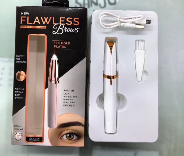 Flawless hair remover Rechargeable Facial Hair Removal Machine | Electric Trimmer Epilator | Eyebrow Trimmer Pen