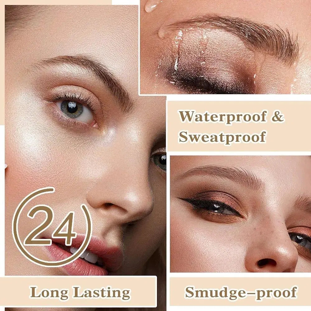 Waterproof Eyebrow Pencil - 1 Pc Smudge Proof and Smooth Finish